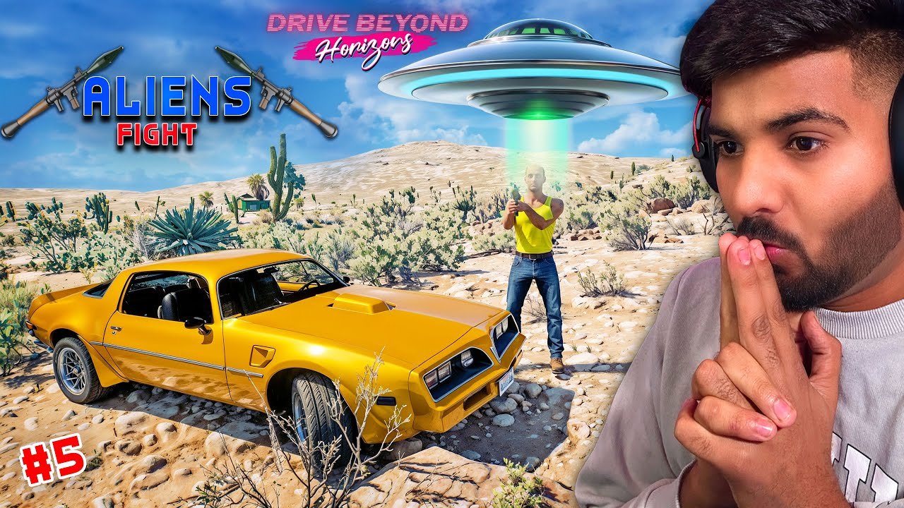 Marte Aliens & Super Car 🛻 | Drive Beyond Horizons | Happy Goldsmith