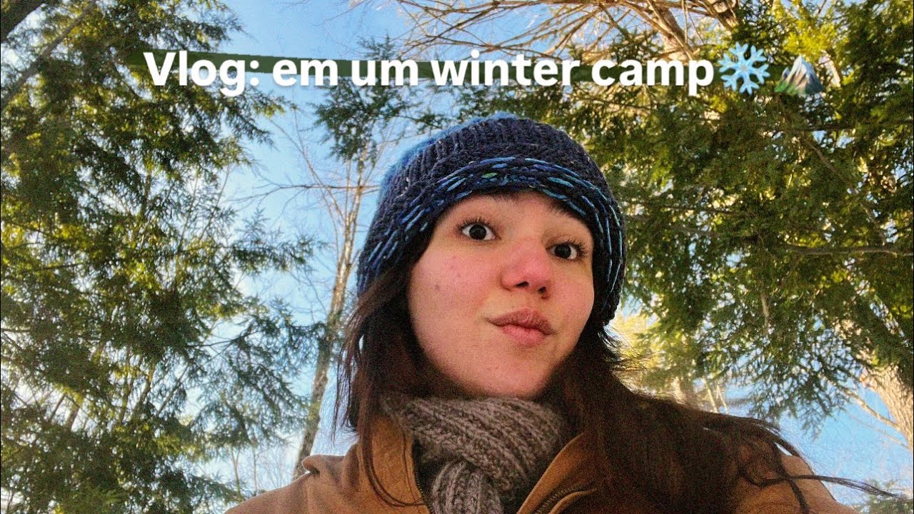 Um fim de semana em um acampamento de inverno❄️