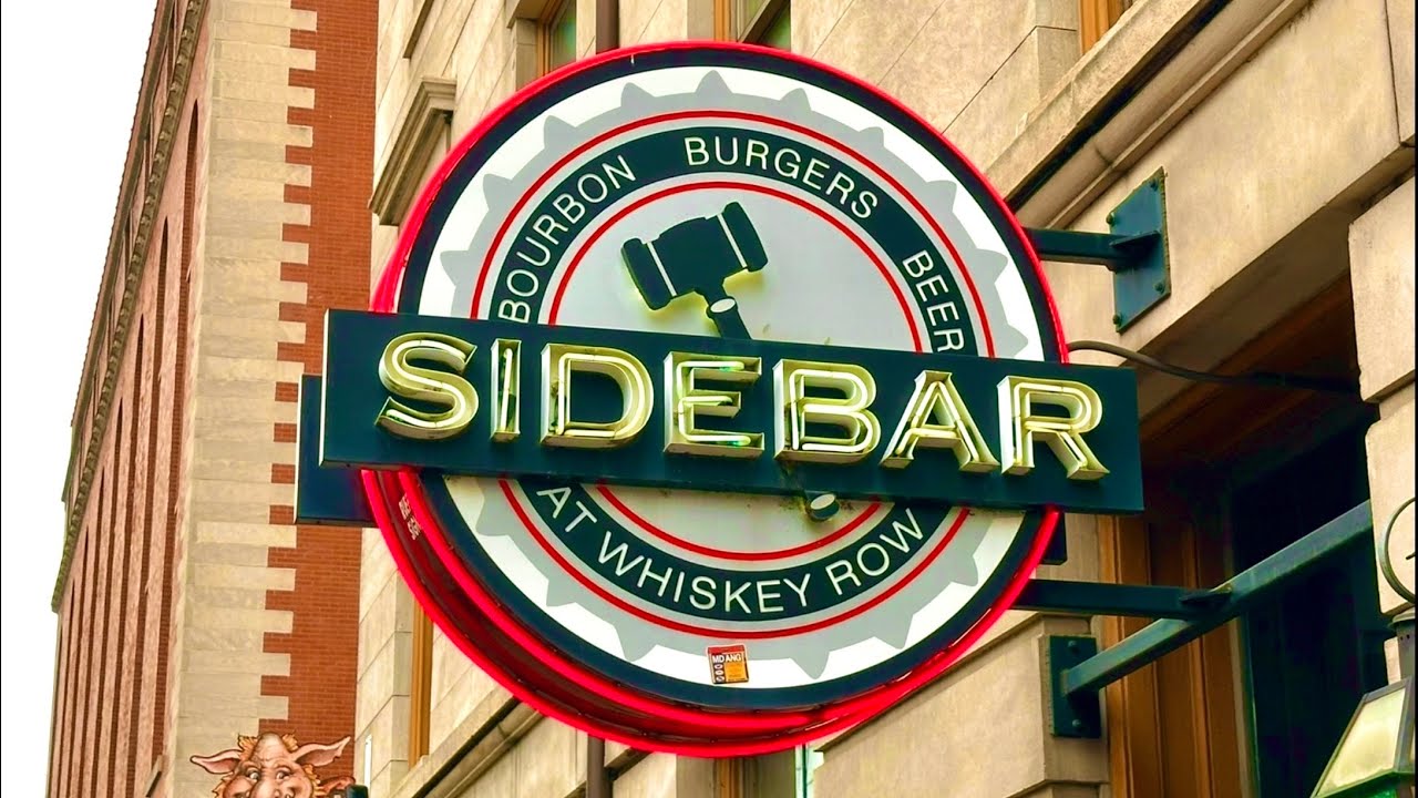 SIDEBAR AT WHISKEY ROW *BOURBON & KENTUCKY DERBY CUISINE* | Louisville, Kentucky