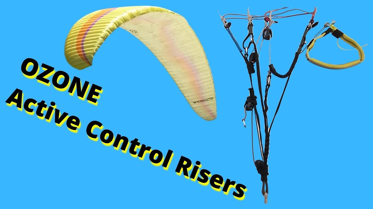 Ozone Active Control Risers (ACR) Demo - Alpina4/Delta4