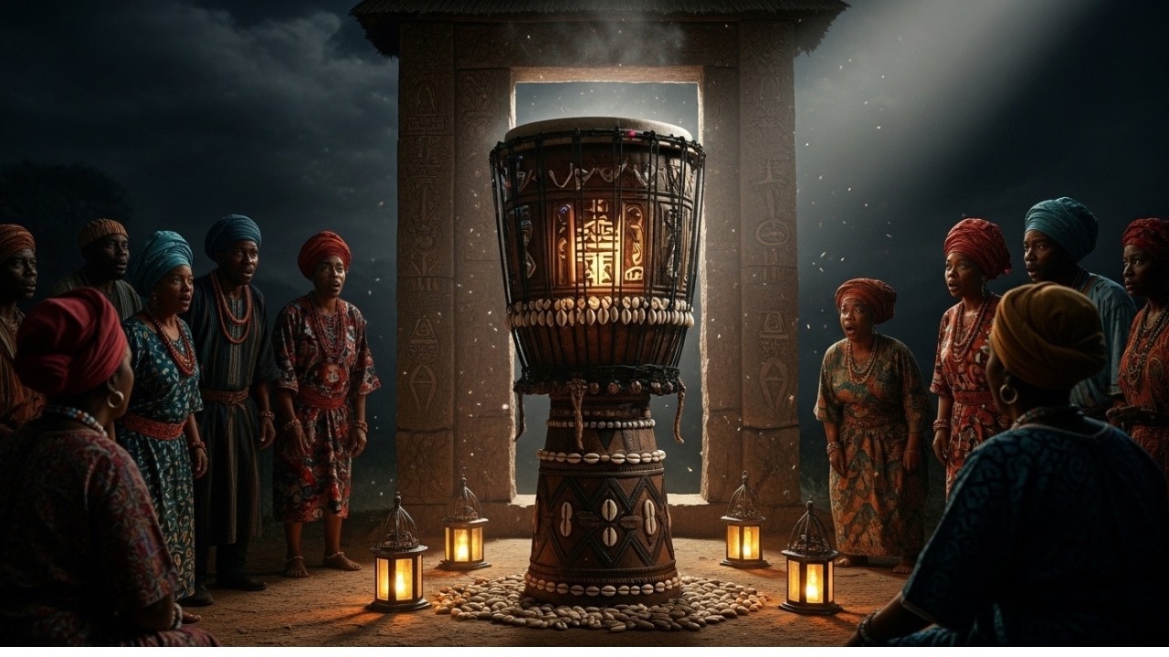 The Night the Sacred Drum Began to Speak
