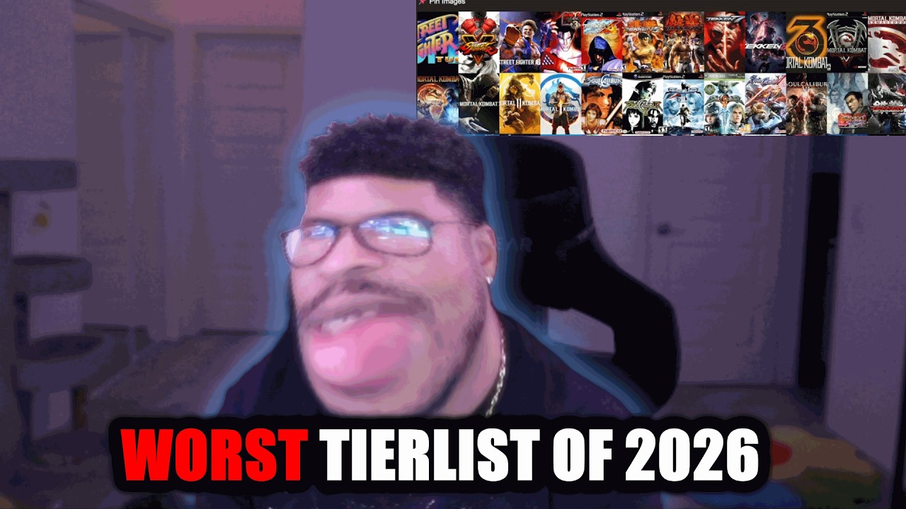 LOWTIERGOD MAKES THE WORST FIGHTING GAME TIERLIST OF 2026 | #LowTierGod Stream Clips