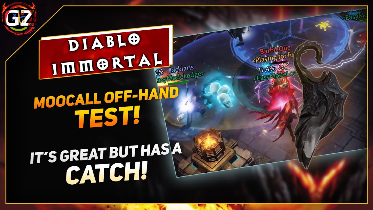 Mooncall - Offhand Inferno 2 | Its Good But Has a Catch | Blood Knight | Diablo Immortal