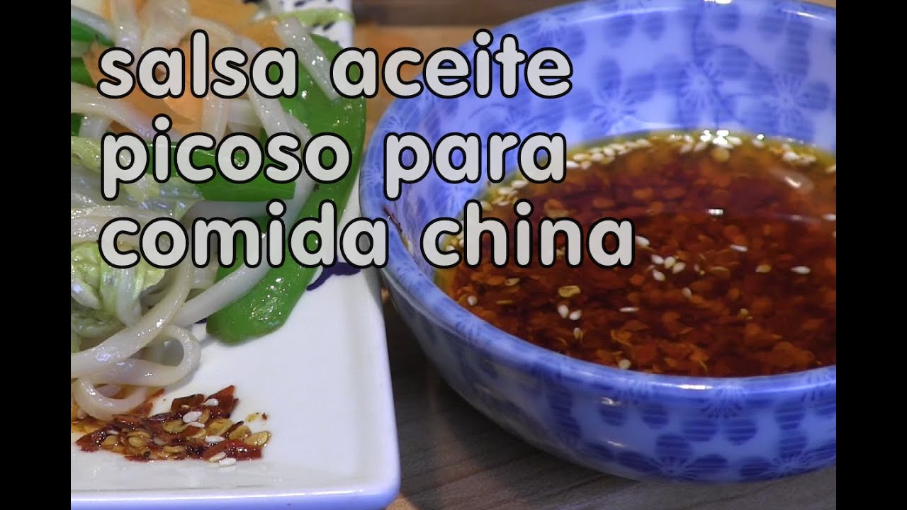 Salsa de Aceite Picoso para Comidas China