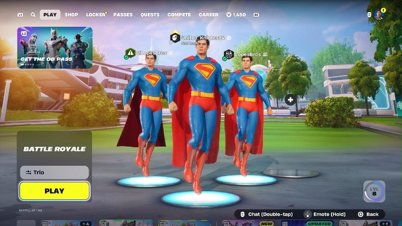Fortnite Battle Royale Superman Squad ✌️LopesBros