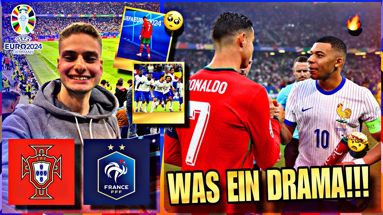 Portugal vs. Frankreich - EM Stadionvlog  😍 |  DRAMA & ELFMETERSCHIEßEN!!! 🤯🔥 | MIDO