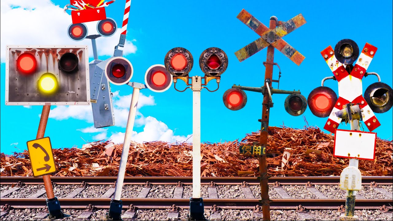 Railroad Crossing that Revives a Discarded Railroad Crossing 😂 (Paso a nivel)