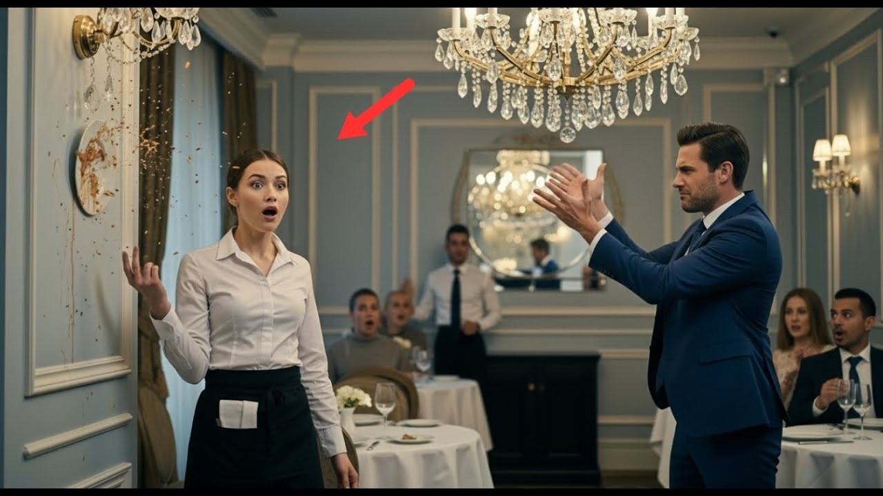 Rzucił talerzem w kelnerkę… Nie wiedział, kim naprawdę jest !