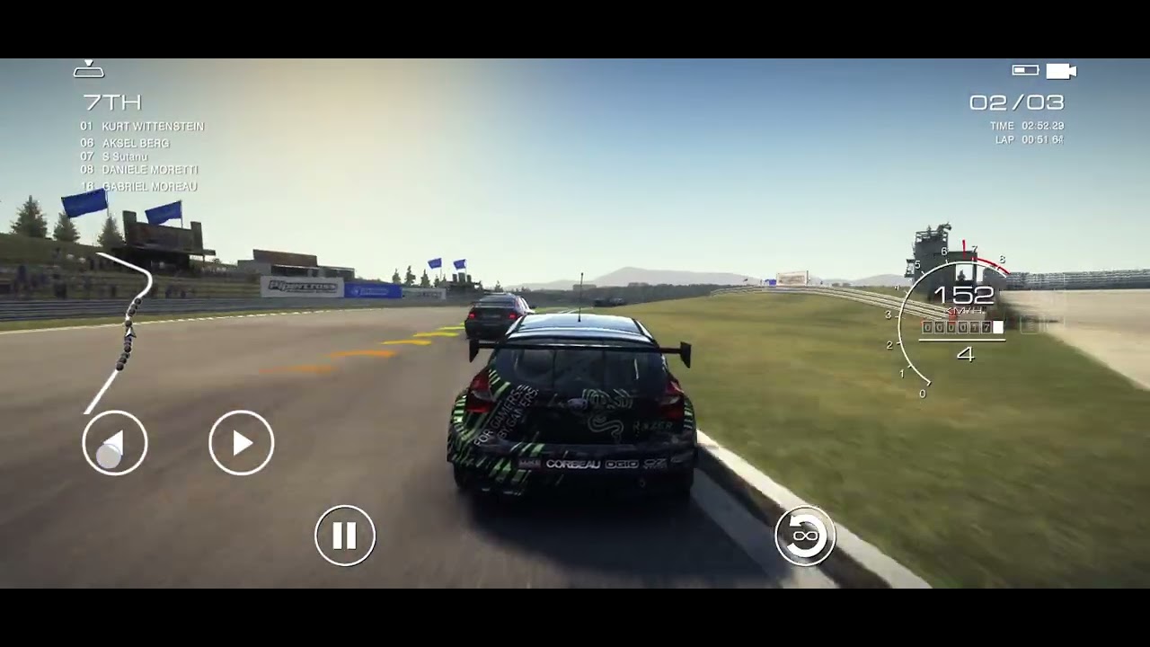 1st Race game play || Grid Autosport || #Car Raceing