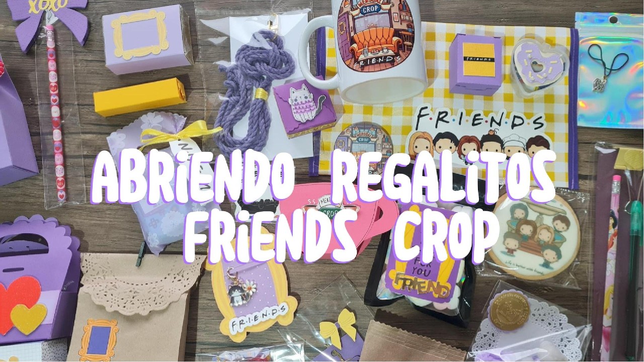 Abriendo regalitos scraperos con temática de Friends
