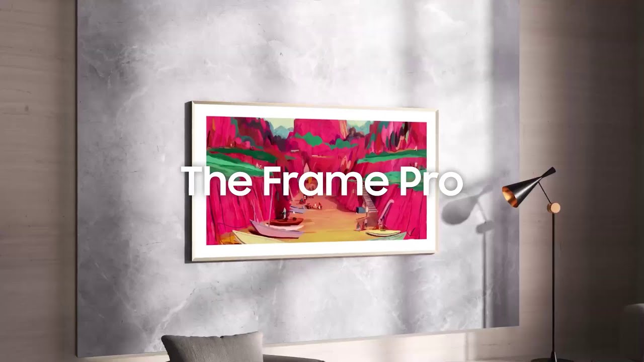 ​Samsung &ndash; The Frame Pro es mucho m&aacute;s que una pantalla.