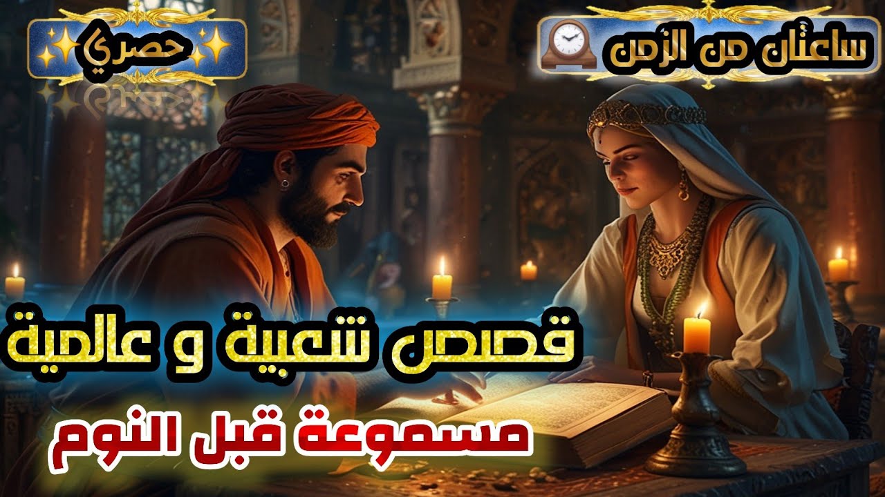 قصص شعبية و عالمية مسموعة قبل النوم،ساعتان من التدبر و الهدوء،حكايات مسموعة،قصص عربية،إسترخ و استرح