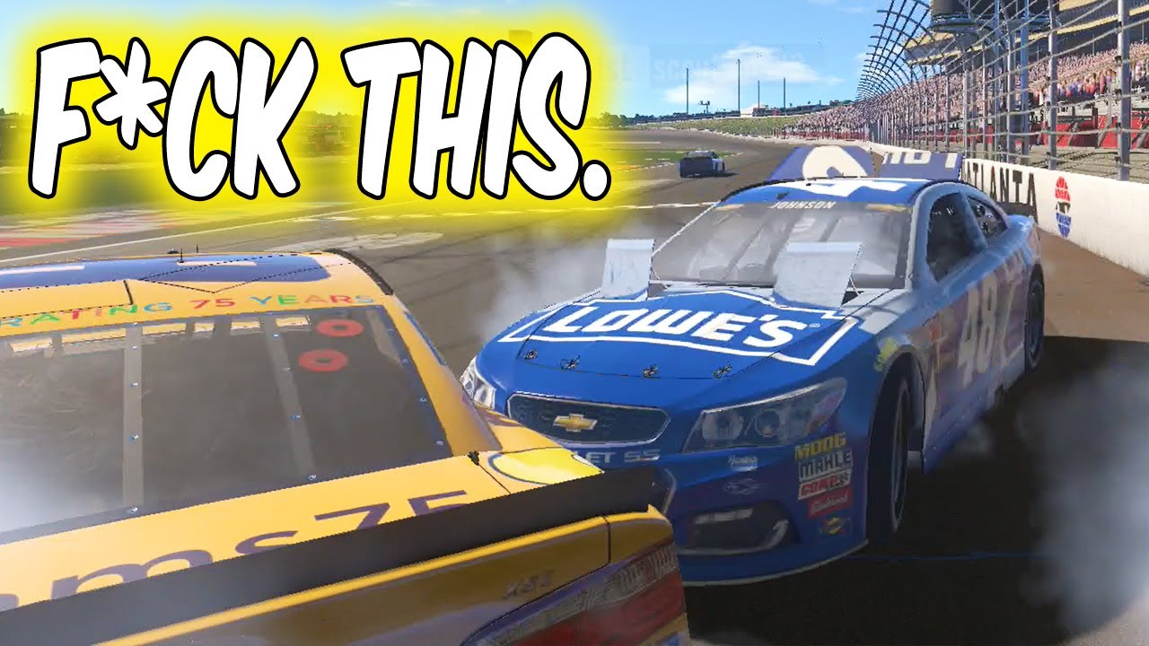 IT NEVER FAILS. [EXTREME RAGE] // NASCAR Heat Evolution Funny Online Racing