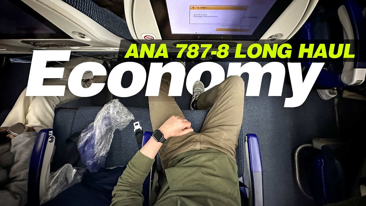 12 long hours in ANA 787-8 economy (LAX-HND)