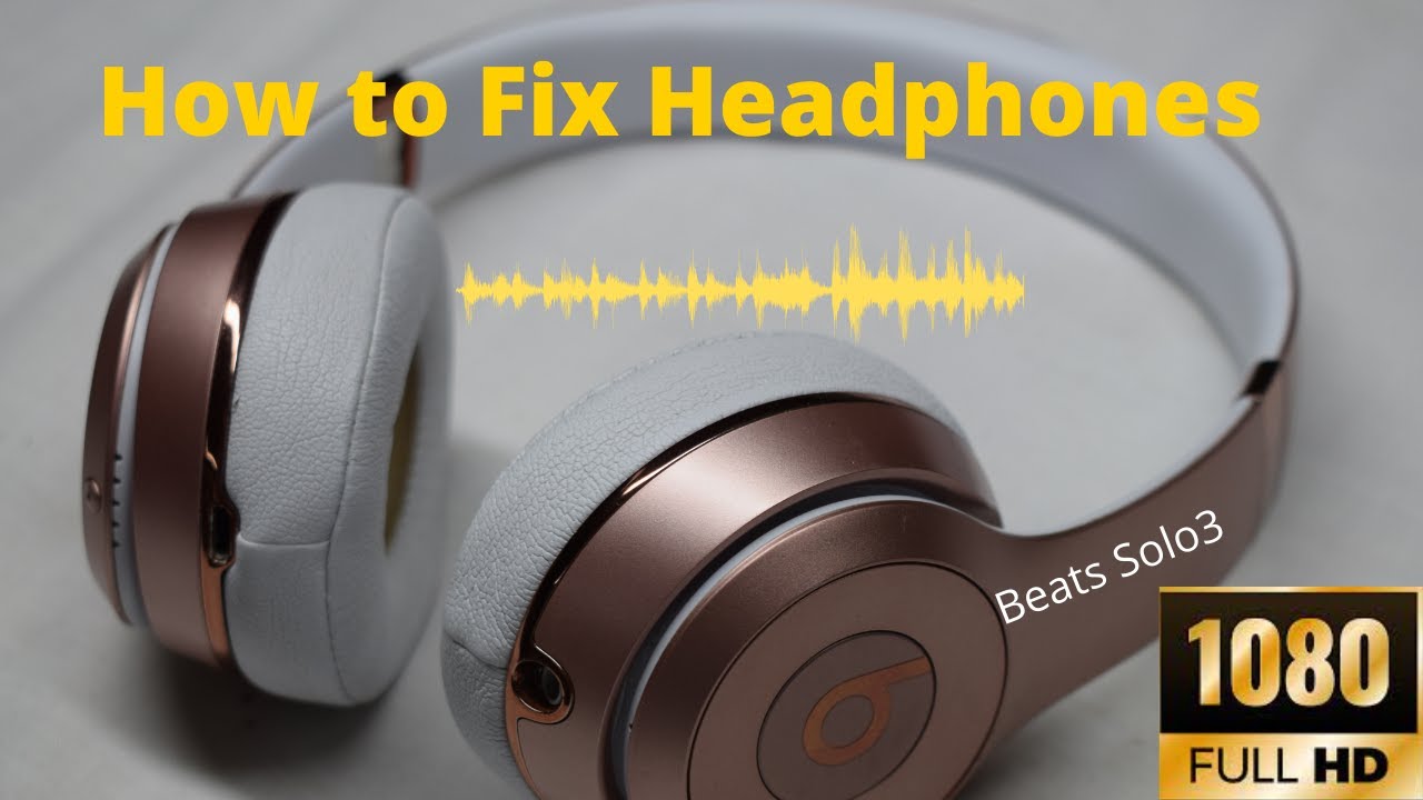 beats solo 3 right side not working? Simple fix