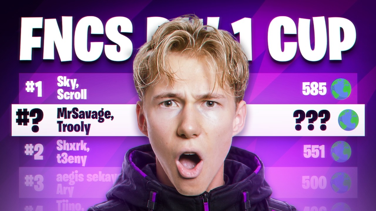 60 КИЛЛОВ В FNCS DIVISION 1 CUP!