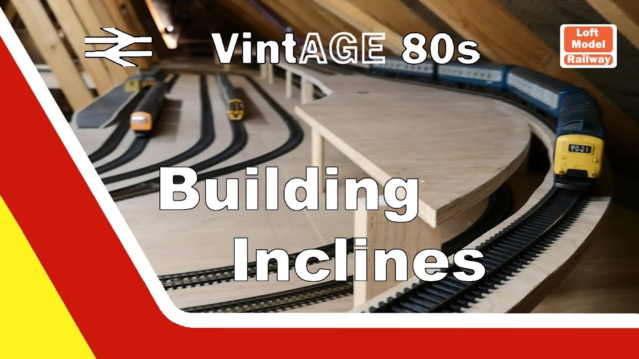 Building OO Gauge Model Railway Inclines