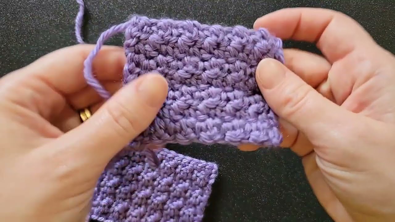 Single Double Combination Stitch Crochet Tutorial