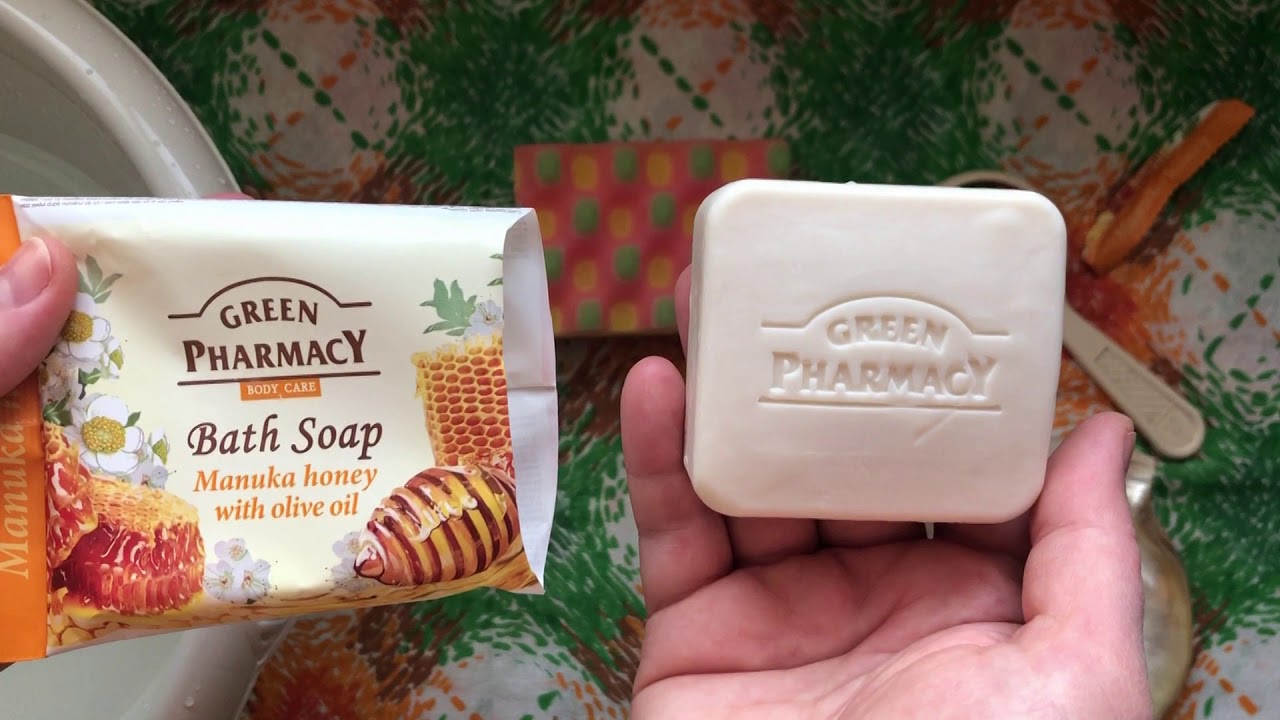Мыло с ароматом манука мёд Green Pharmacy Грин Фармаси