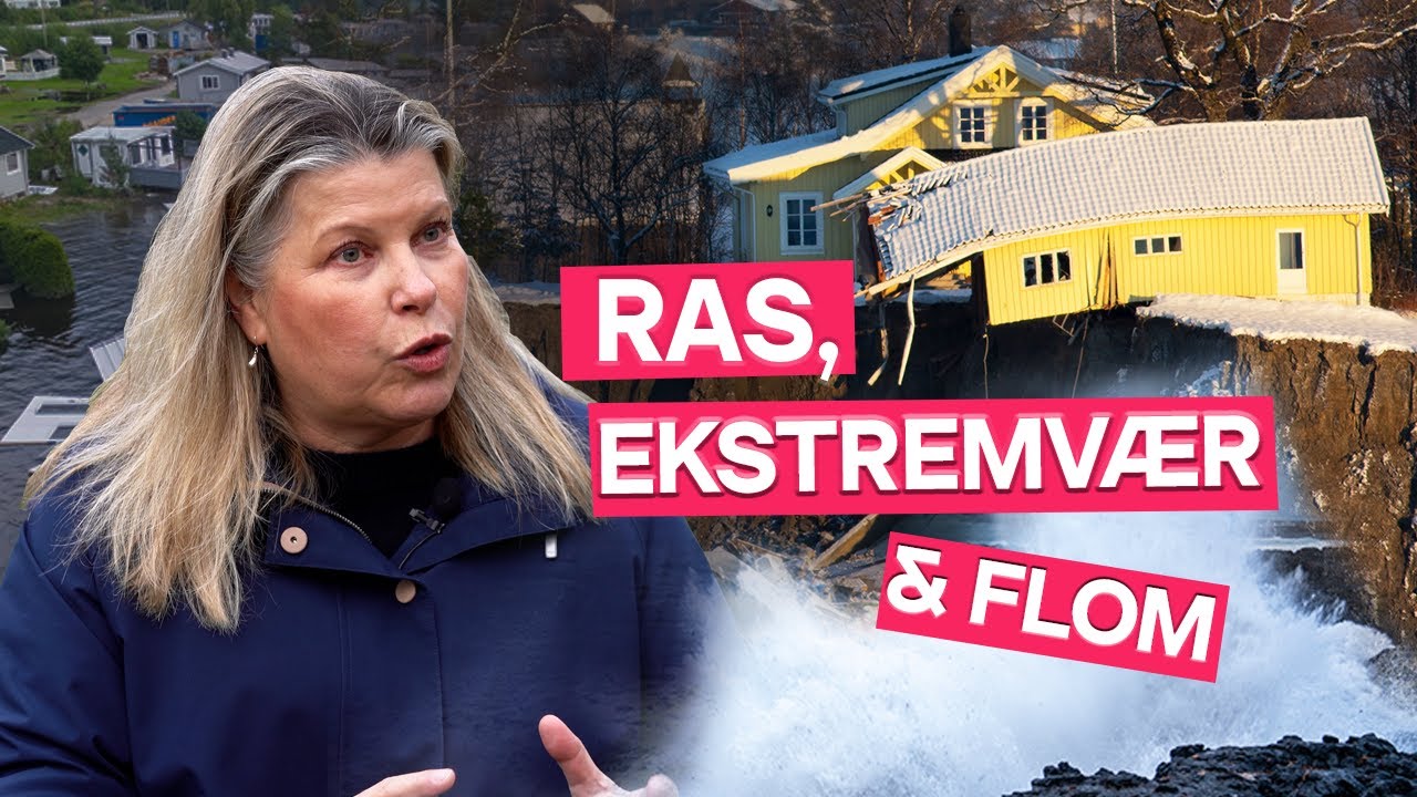 De ST&Oslash;RSTE naturkatastrofene i Norge│Fem p&aring; topp