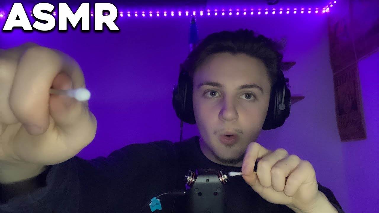 ASMR - J’essaie le trigger des coton-tiges et balles anti-stresses  sur le Tascam