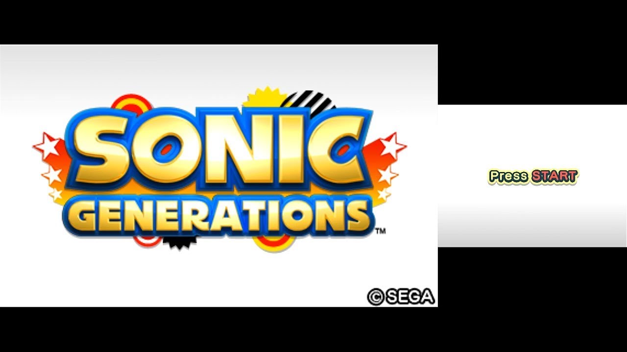 Sonic Generations (3DS) playthrough ~Longplay~