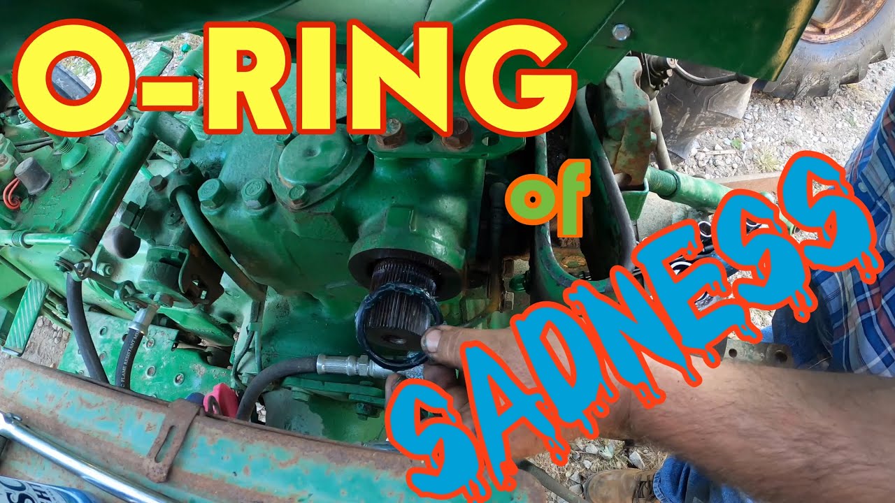 O-RING of SADNESS! Oliver 1365 half fail.