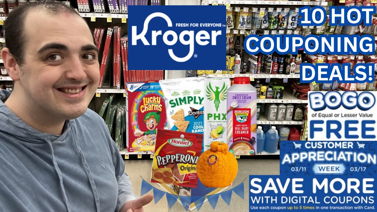 10 ГОРЯЧИХ ПРЕДЛОЖЕНИЙ ПО КУПОНАМ KROGER ~ НОВЫЙ БЕСПЛАТНЫЙ ПОДАРОК! ~ АКЦИИ &laquo;КУПИ ОДИН, ПОЛУЧИ В...