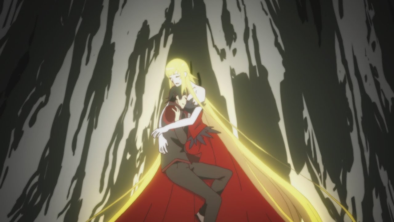 Owarimonogatari Season 2 - Shinobu y Koyomi Araragi - Sub Español HD