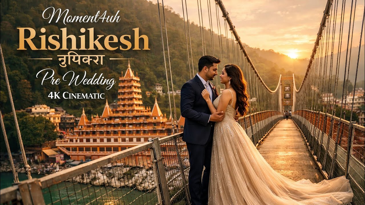 Rishikesh Pre Wedding | 4K Cinematic | No Hidden Charges | All Done in One Package 