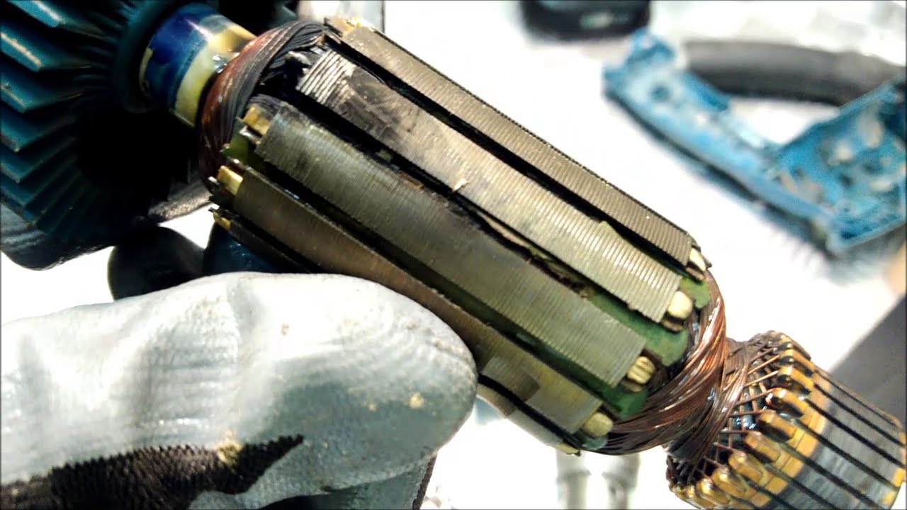 Дрель MAKITA HP 1620 искрит дымит, РАЗБОРКА ДИАГНОСТИКА\Repair drills : sparks smokes