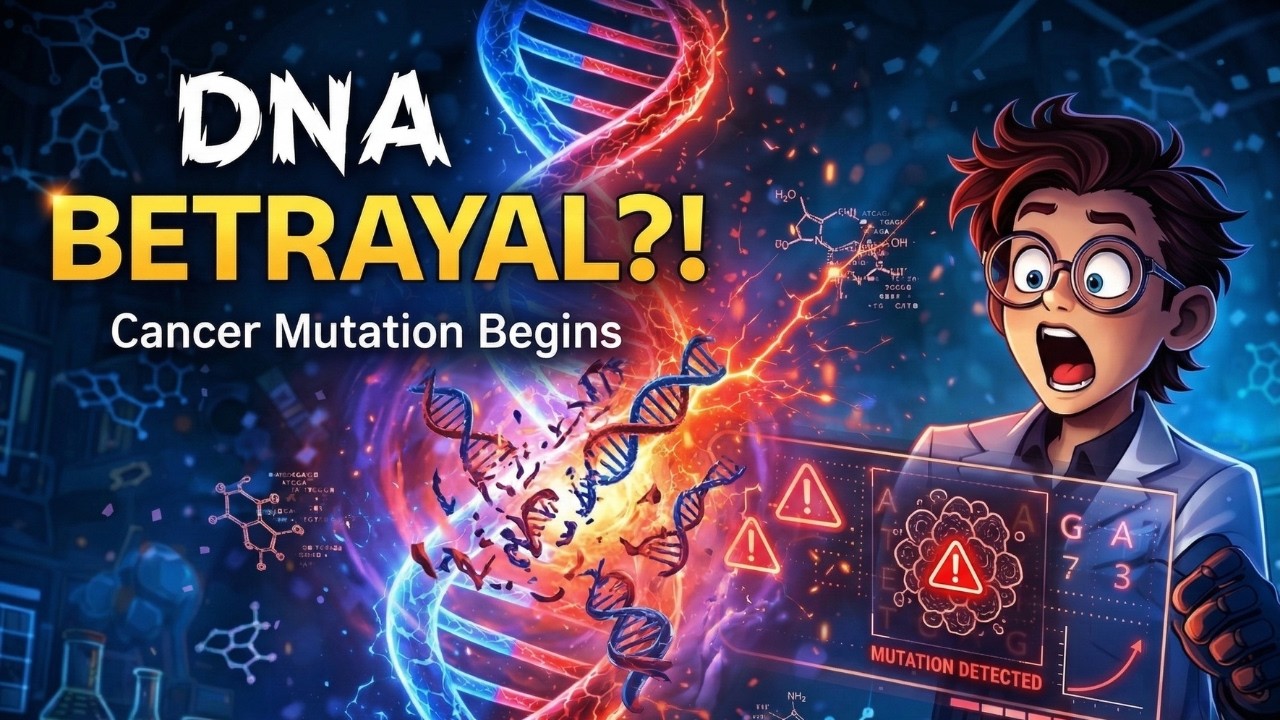 The Day Your DNA Betrays You: The Science of Cancer Mutations | Molecular X Mindset |