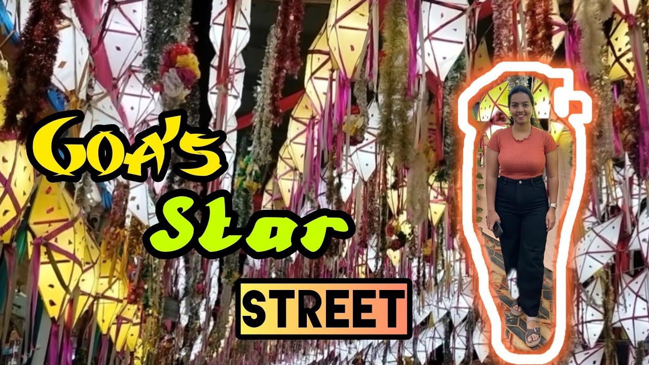 ll Goa's Star Street ll ⭐✨😍 #goa #fypシ #petite_vlogs 