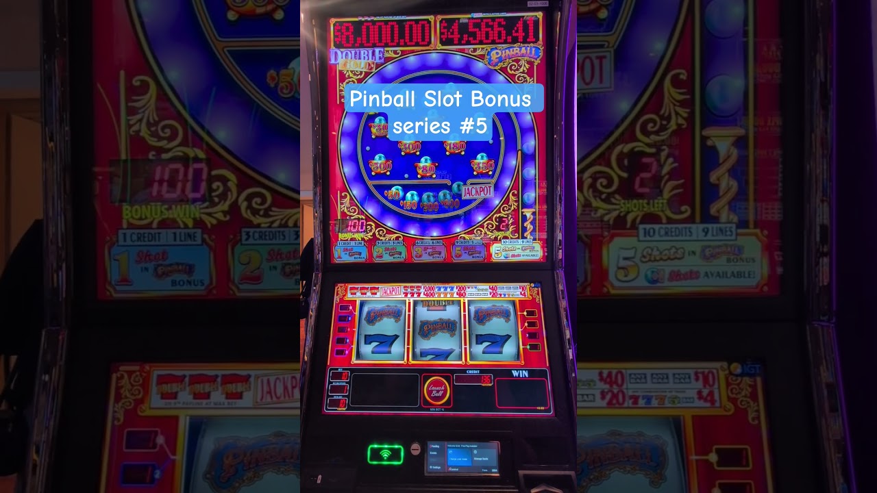 Pinball Slot Machine Bonus series #5 Carnival Cruise Firenze Casino 