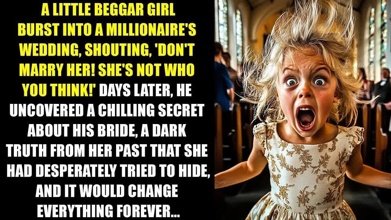 A Millionaire Was Interrupted At His Wedding By A Beggar Girl Who Shouted, _Don_t Marry Her