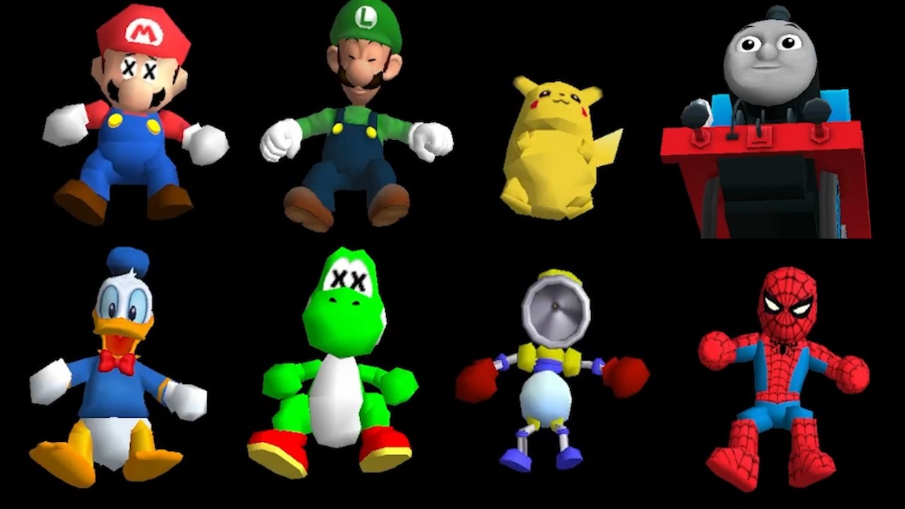 All Characters new Animations falling out of the Course