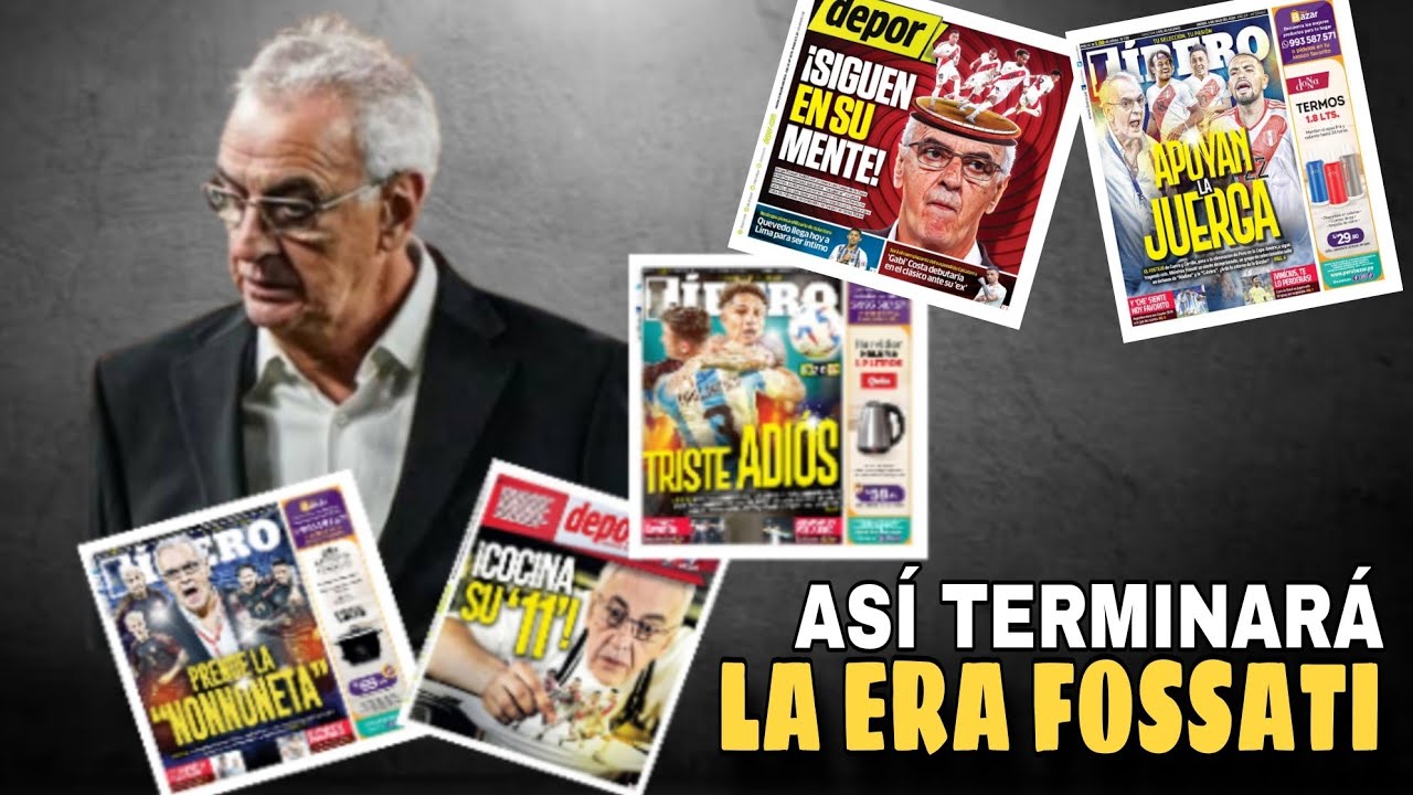 AS&Iacute; TERMINAR&Aacute; LA ERA FOSSATI |#JorgeFossati