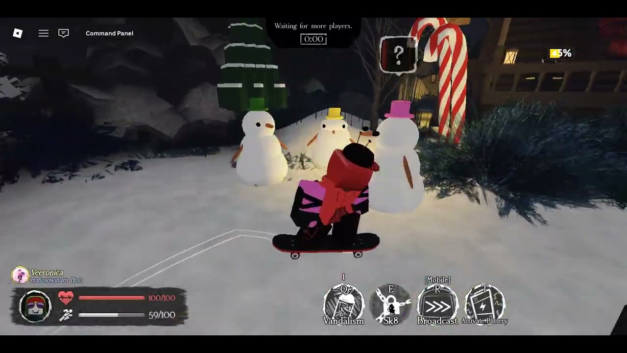 practicing veeronic skate
