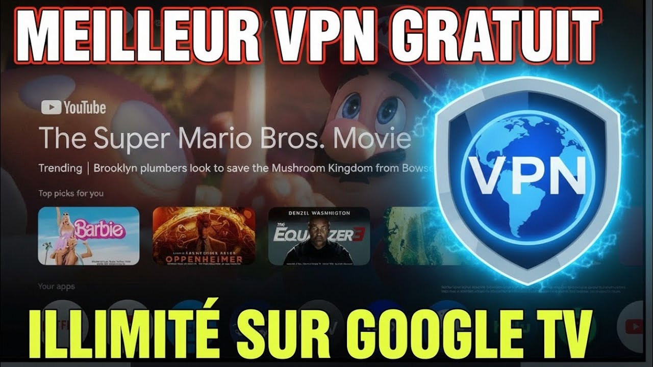 MEILLEUR VPN GRATUIT POUR ANDROID TV 2026 (TUTO FACILE !)