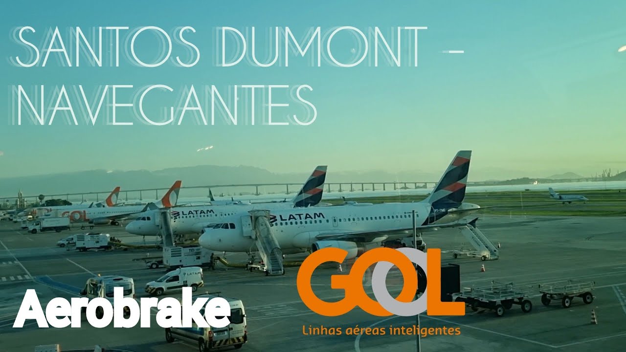 Aeroporto Santos Dumont Rio de Janeiro Viajando para Navegantes