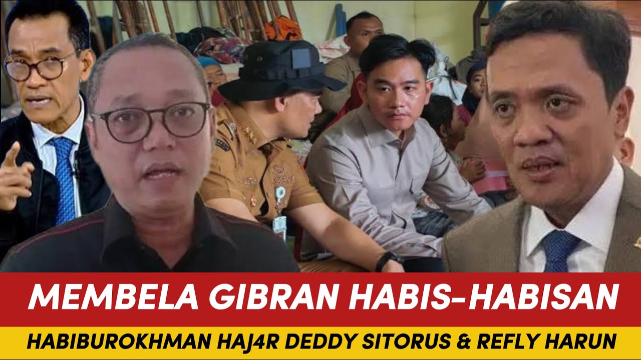 KERENN, MEMBELA GIBRAN! HABIBUROKHMAN HAJ4R REFLY HARUN & DEDDY SUTORUS!