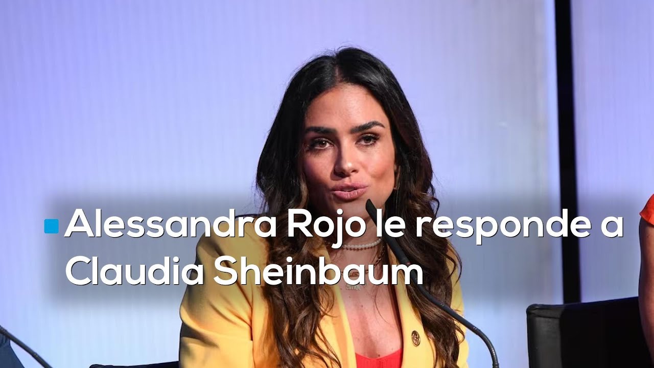 Alessandra Rojo responde a Sheinbaum | Palacio Nacional ignora el desabasto de medicinas