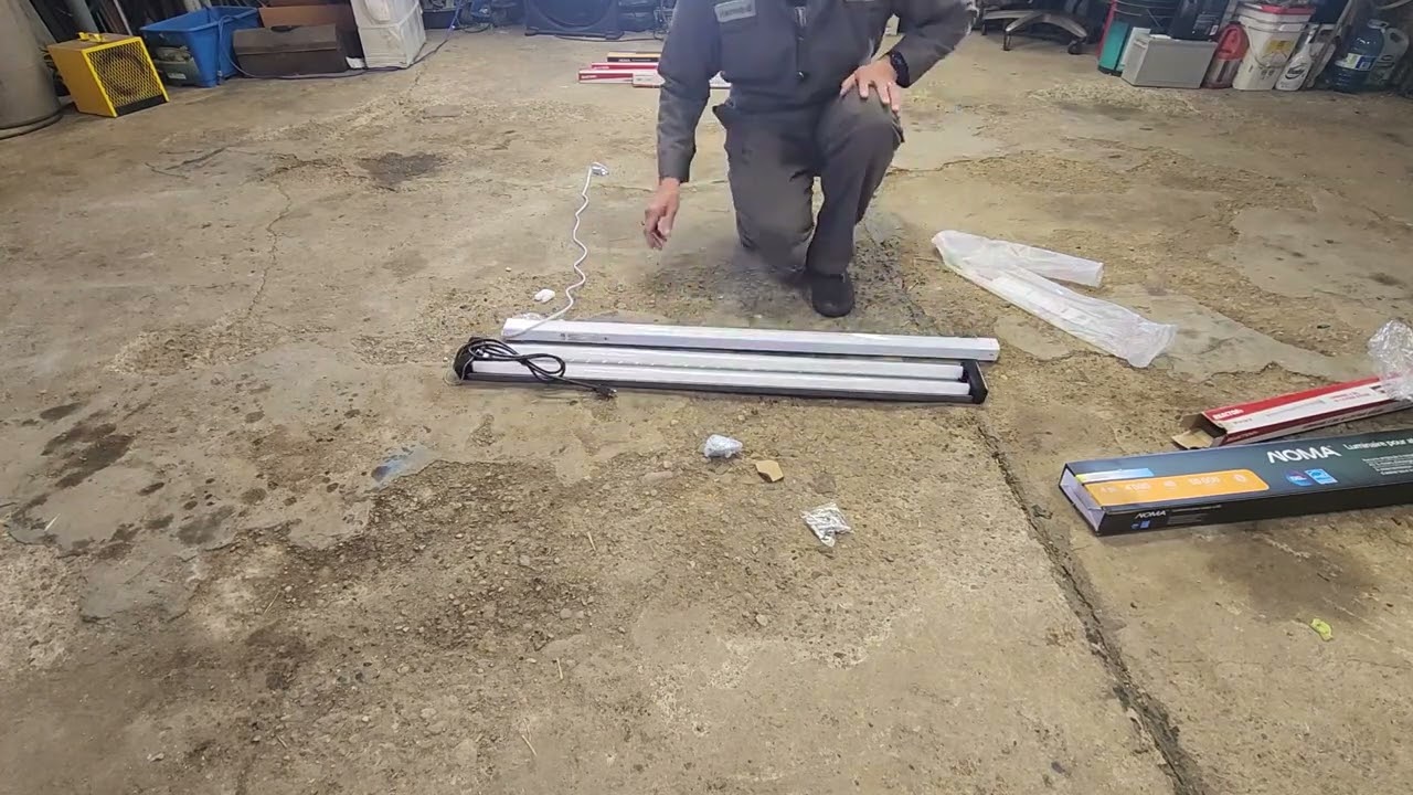 LED Garage Light Upgrade