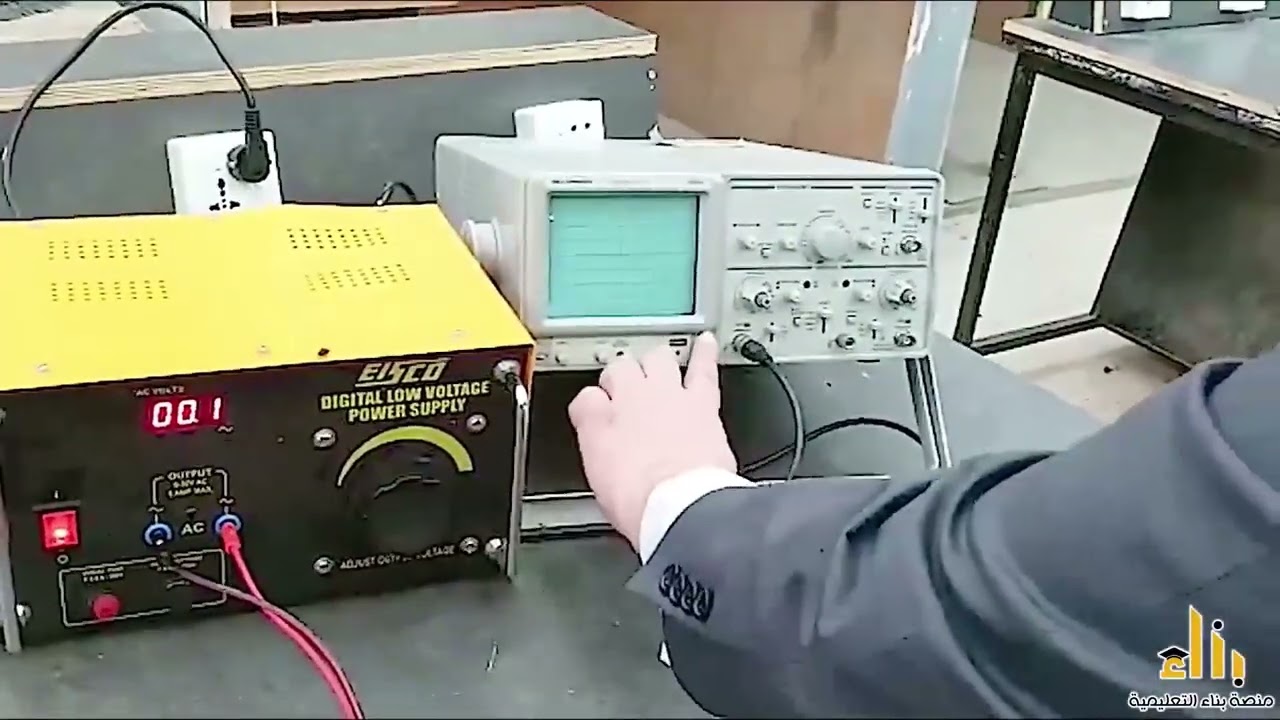 فحص الثنائي (الديود) و اشكال الموجات