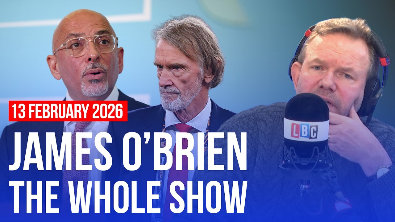 Does Zahawi realise Ratcliffe is talking about people like him? | James O’Brien - The Whole Show