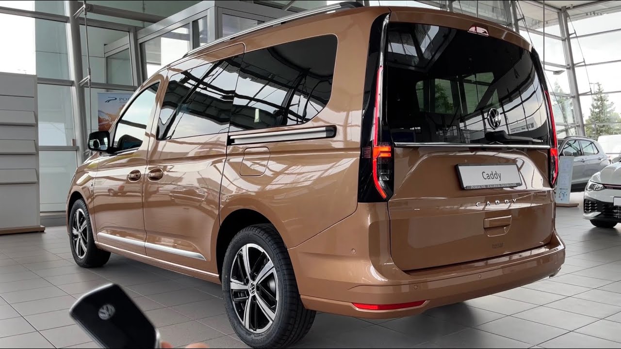 Новый VOLKSWAGEN CADDY Maxi 2022 - ПЕРВЫЙ ВЗГЛЯД и ВИЗУАЛЬНЫЙ ОБЗОР