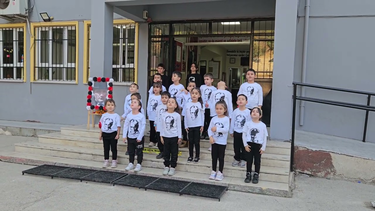 Atatürk Çocukları 10 Kasım okul öncesi