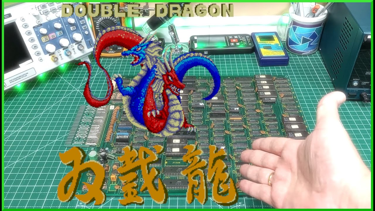 🕹️Placa JAMMA de Double Dragon ¡Nueva Joya en la Colección!