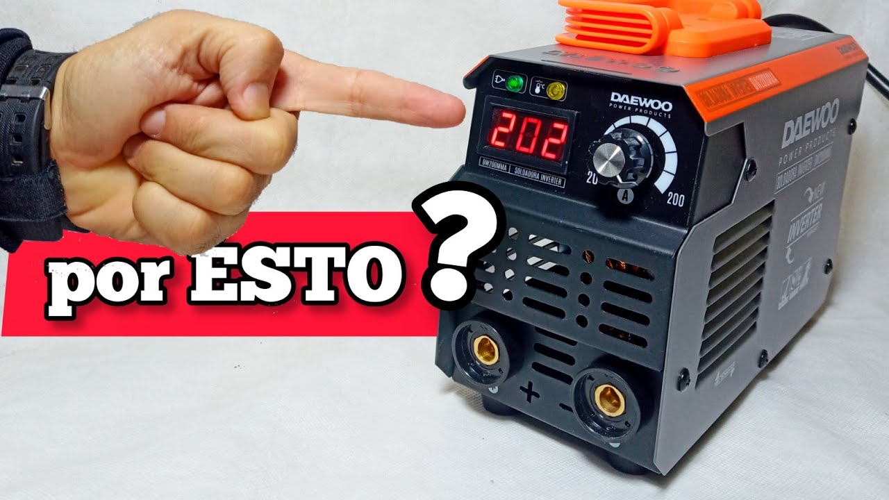 el pequeño SECRETO 🚫 de la SOLDADORA INVERTER ?