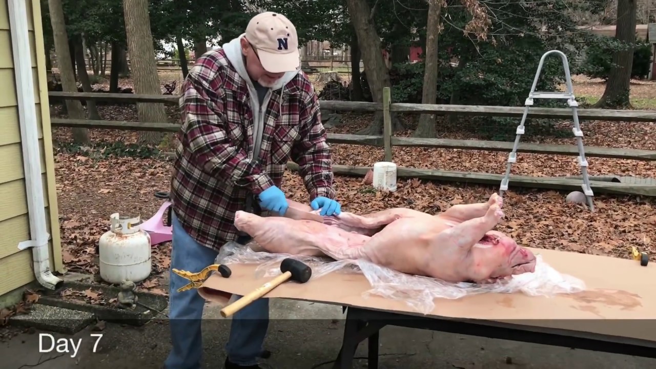 Tophat smoking BBQ|Roasted Pig with la Caja China